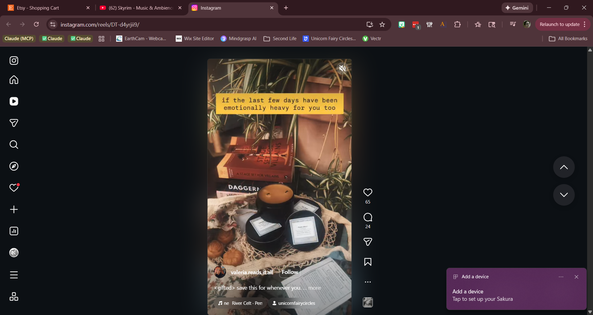 Valeria reviews Unicorn Fairy Circles candles